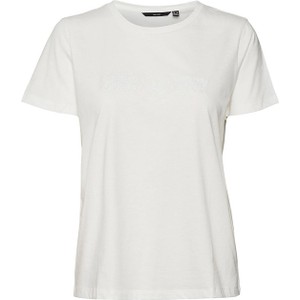 T-shirt Vero Moda w stylu casual z okrągłym dekoltem