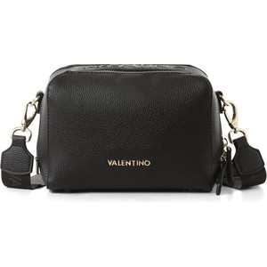 Czarna torebka Valentino na ramię w młodzieżowym stylu matowa