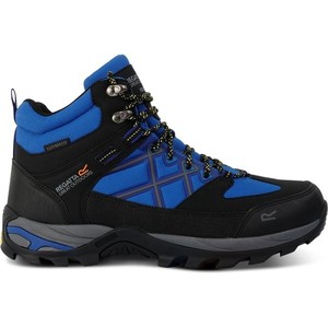 Niebieskie buty trekkingowe Regatta sznurowane