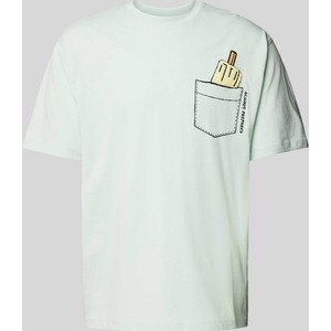 T-shirt McNeal z bawełny z nadrukiem z krótkim rękawem