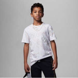 Koszulka dziecięca Jordan dla chłopców z krótkim rękawem