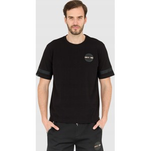 Czarny t-shirt La Martina w stylu casual
