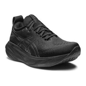 Czarne buty sportowe ASICS z płaską podeszwą