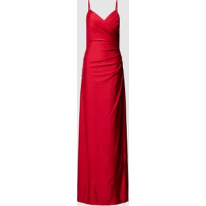 Sukienka Troyden Collection z dekoltem w kształcie litery v na ramiączkach