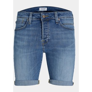 Niebieskie spodenki Jack & Jones w stylu casual z jeansu
