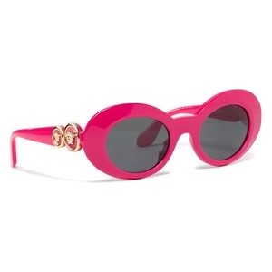 Różowe okulary damskie Versace