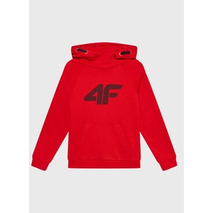 Czerwona bluza dziecięca 4F dla chłopców