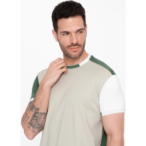 T-shirt Ombre z żakardu w stylu casual