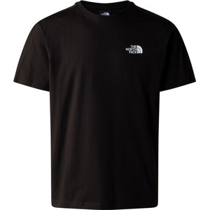 Czarny t-shirt The North Face z wełny w stylu casual
