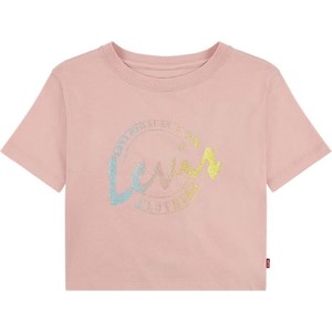 Różowa bluzka dziecięca Levis