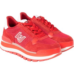 Czerwone buty sportowe Liu-Jo w sportowym stylu
