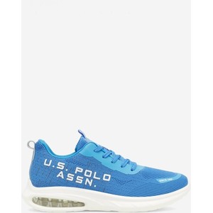 Niebieskie buty sportowe U.S. Polo sznurowane