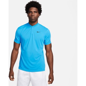 Niebieski t-shirt Nike z krótkim rękawem