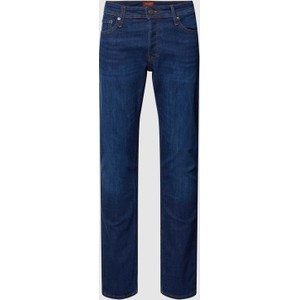 Granatowe jeansy Jack & Jones w stylu casual