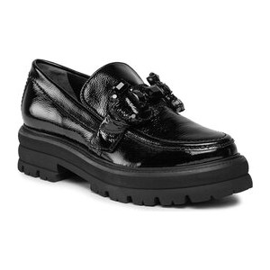 Czarne buty Kennel + Schmenger sznurowane na platformie