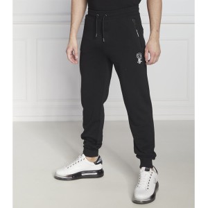 Czarne spodnie sportowe Karl Lagerfeld