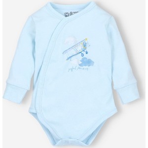 Niebieskie body niemowlęce NINI dla chłopców