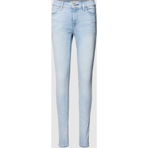 Niebieskie jeansy Levis w stylu casual z bawełny
