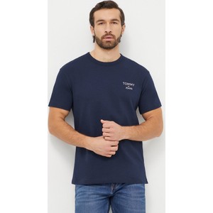 Granatowy t-shirt Tommy Jeans