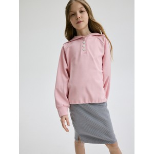 Różowa bluza dziecięca Reserved z bawełny