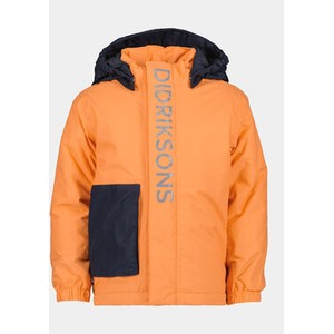 Pomarańczowa kurtka dziecięca Didriksons dla dziewczynek