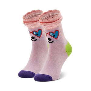 Różowe skarpetki Happy Socks