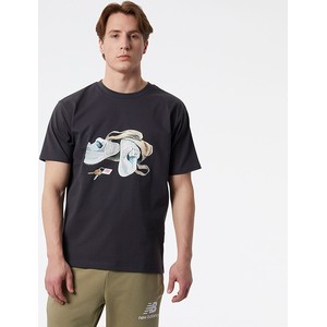 T-shirt New Balance w stylu klasycznym z bawełny