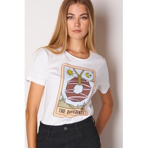 T-shirt Gate z okrągłym dekoltem z krótkim rękawem