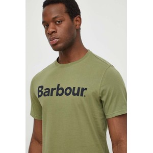 T-shirt Barbour z bawełny