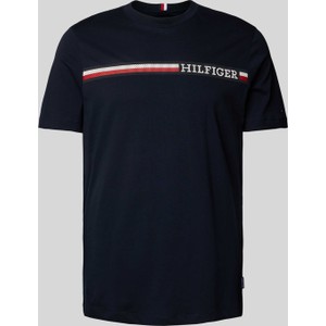 T-shirt Tommy Hilfiger z bawełny z nadrukiem