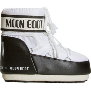 Śniegowce Moon Boot z płaską podeszwą sznurowane
