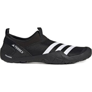 Czarne buty sportowe Adidas w sportowym stylu terrex sznurowane
