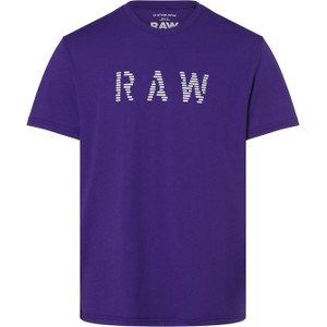 Fioletowy t-shirt G-Star Raw