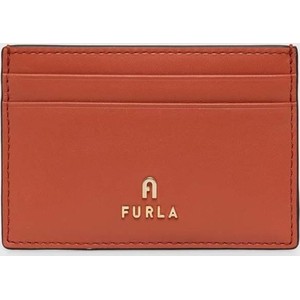 Pomarańczowy portfel Furla