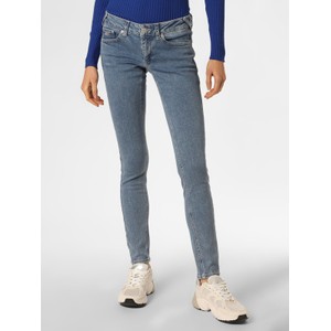 Granatowe jeansy Tommy Jeans z bawełny w stylu casual