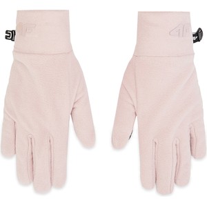 Różowe rękawiczki 4F