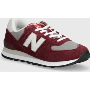 Czerwone buty sportowe New Balance 574