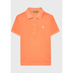 Pomarańczowa koszulka dziecięca United Colors Of Benetton dla chłopców