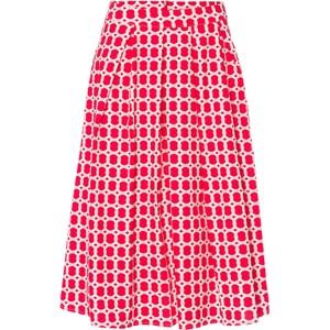 Czerwona spódnica More & More w stylu casual
