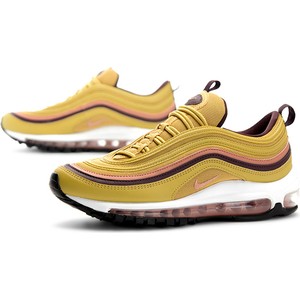 Żółte buty sportowe Nike na platformie