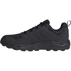 Czarne buty trekkingowe Adidas sznurowane z tkaniny