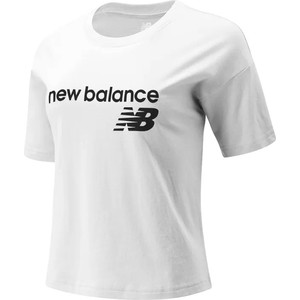 T-shirt New Balance z okrągłym dekoltem w sportowym stylu