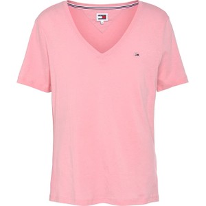 Różowa bluzka Tommy Jeans