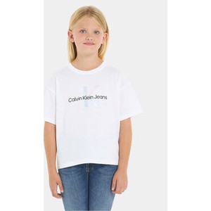Bluzka dziecięca Calvin Klein z jeansu
