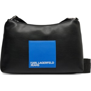 Czarna torebka Karl Lagerfeld na ramię