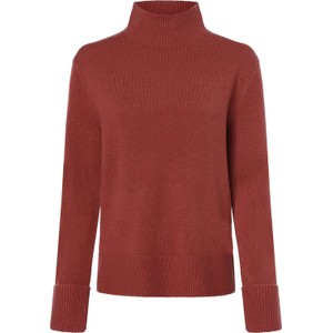 Czerwony sweter Marie Lund z wełny