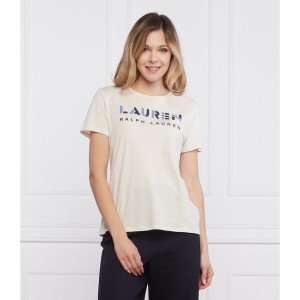 T-shirt Ralph Lauren z okrągłym dekoltem z krótkim rękawem