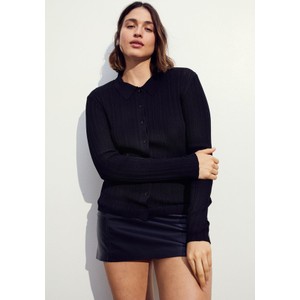 Czarny sweter H & M w stylu casual