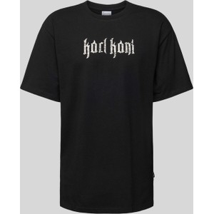 T-shirt Karl Kani z krótkim rękawem z nadrukiem z bawełny