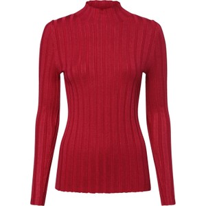 Czerwony sweter Marie Lund w stylu casual